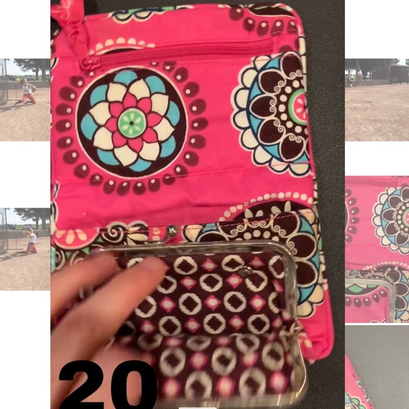 pink vera bradley wallet - Picture 3 of 4